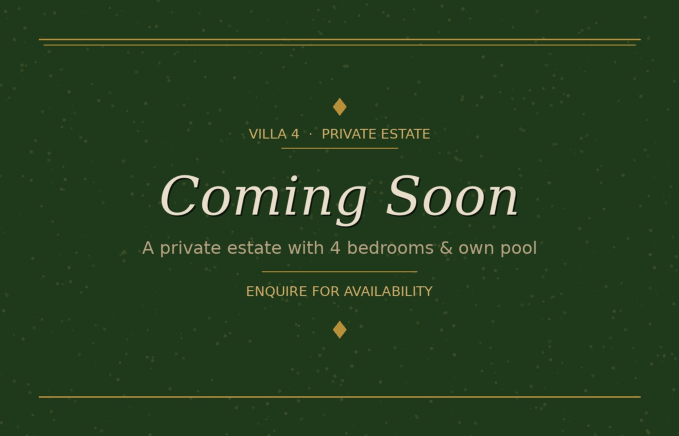 Villa 4 Private Estate — Coming Soon, Villa Estuary Induruwa Sri Lanka